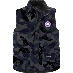 Canada Goose Freestyle Crew Vest - Men's Blue Brush Camo, M