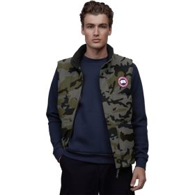 Canada Goose Garson Down Vest - Men's Classic Camo Coastal Grey, XXS