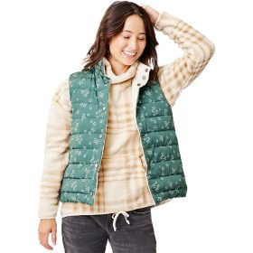 Carve Designs Baker Reversible Vest - Women's Cilantro/Birch, XS