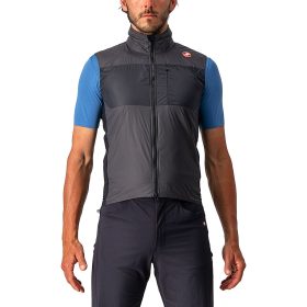 Castelli Unlimited Puffy Vest - Men's Dark Gray/Black/Silver Gray, M