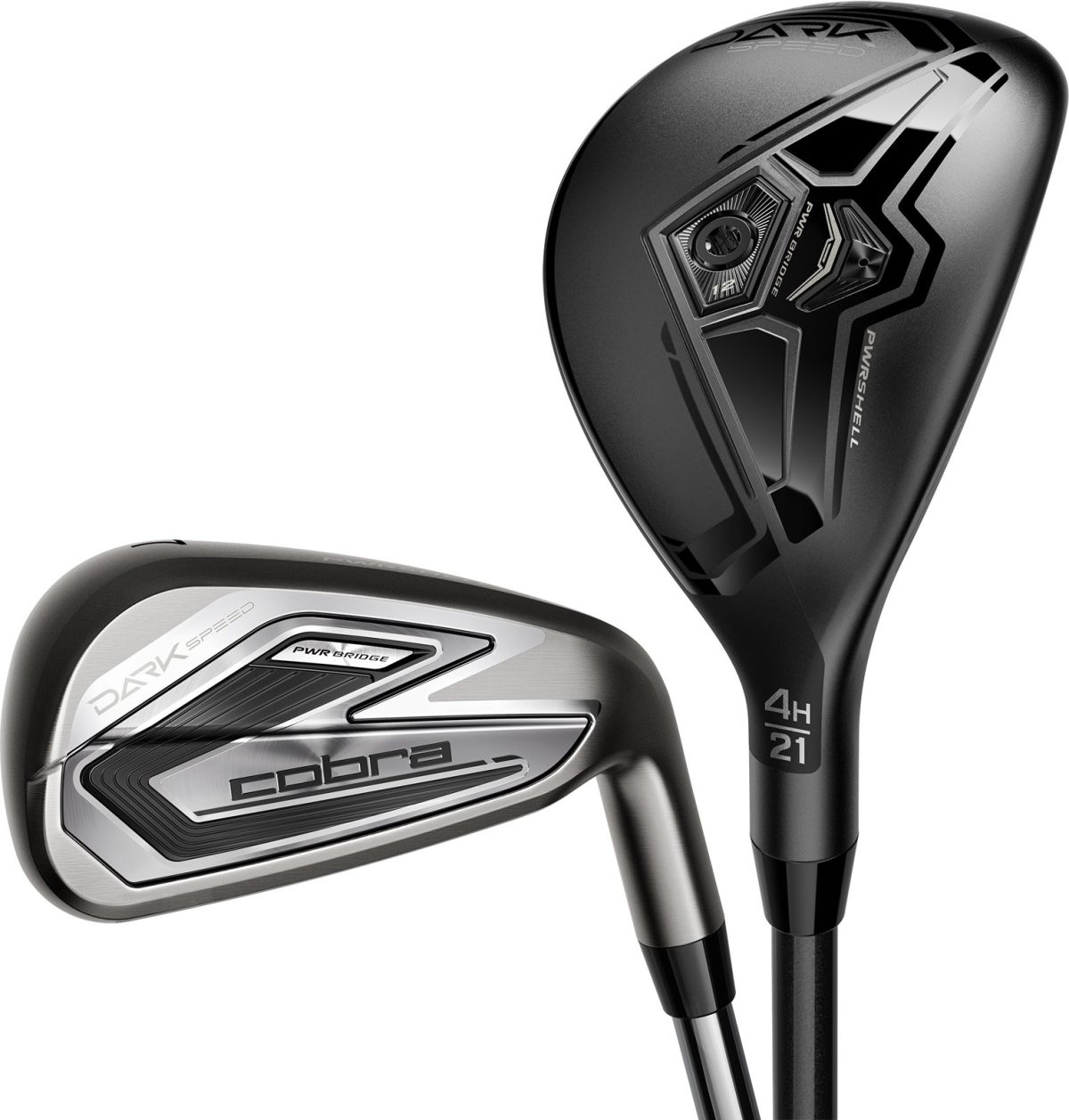 Cobra Darkspeed Hybrid Combo Iron Set 2024 - RIGHT - SENIOR - 5H,6-PW,GW - Golf Clubs