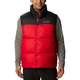 Columbia Puffect II Vest - Men's Mountain Red/Black, XL