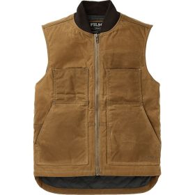 Filson Tin Cloth Insulated Work Vest - Men's Dark Tan, M