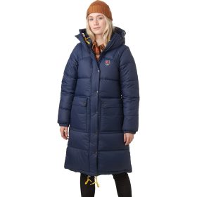 Fjallraven Expedition Long Down Parka - Women's Navy, S