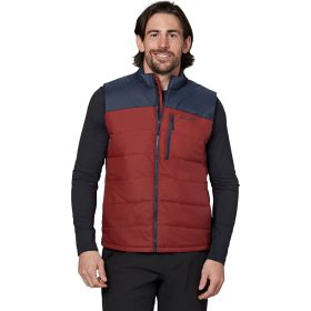 Flylow Larry Down Vest - Men's Night/Redwood, L