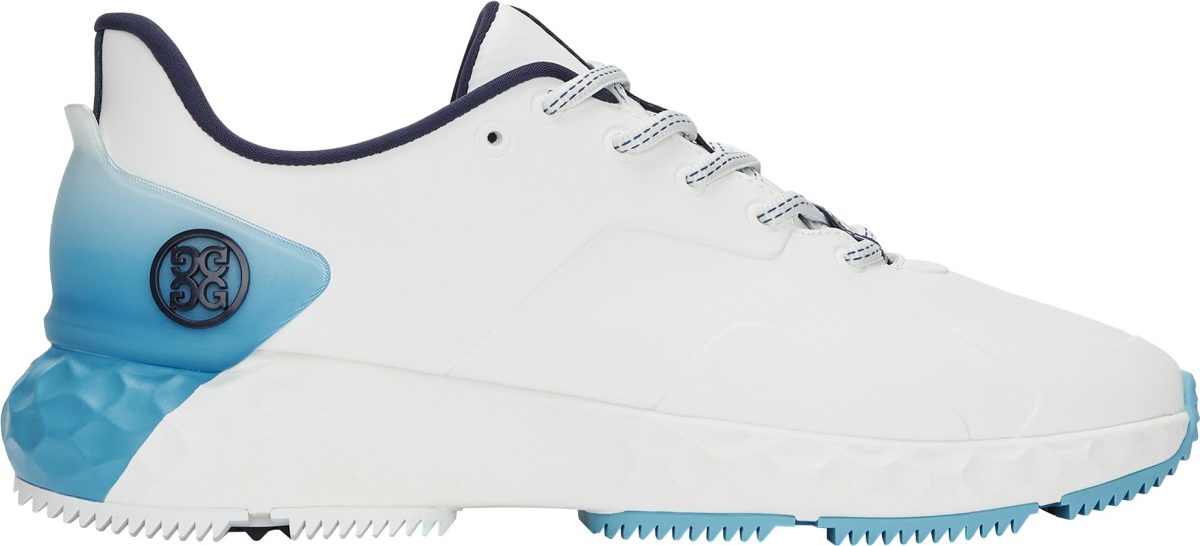 G/FORE Womens MG4+ Ombre Golf Shoes 2024 - Snow/Fountain - 5 - MEDIUM