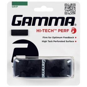 Gamma Hi-Tech Perforated Replacement Grip (Black)