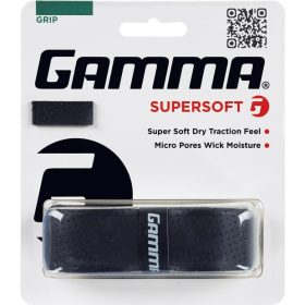 Gamma Supersoft Replacement Grip (Black)