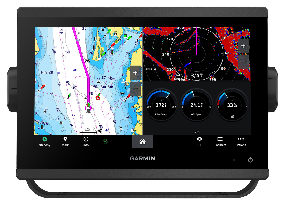 Garmin GPSMAP 943 9'' Chartplotter with Garmin Navionics+ Mapping