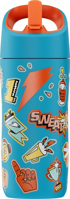 Gatorade 12 oz. Rookie Stainless Steel Bottle, Sticker Teal