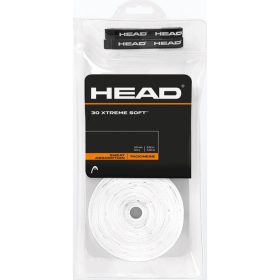 Head XtremeSoft Tennis Racquet Overgrip 30-Pack (White)