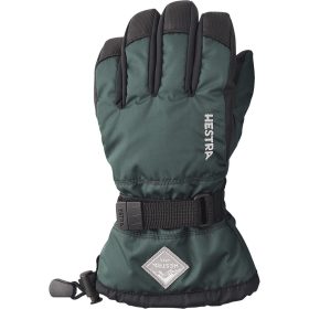 Hestra Gauntlet CZone Junior Glove - Kids' Bottle Green/Black, 7