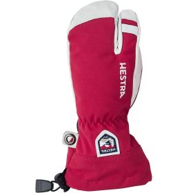 Hestra Heli Ski Junior 3-Finger Glove - Kids' Red, 3