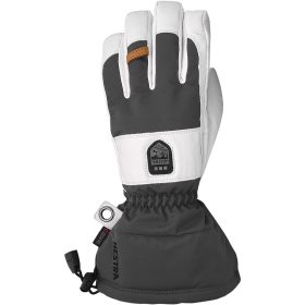 Hestra Power Heater Gauntlet Glove - Men's Grey/White, 10