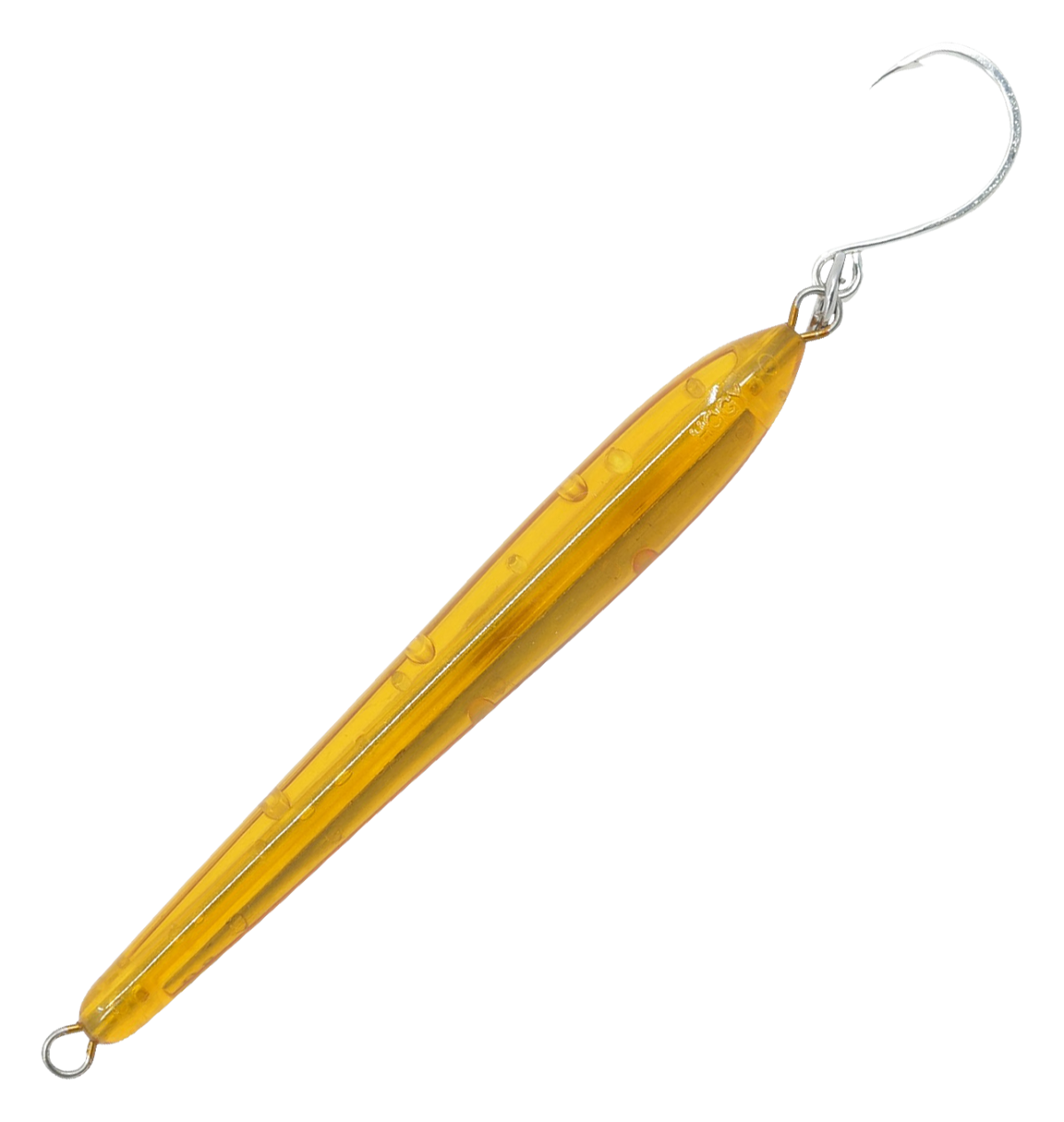 Hogy Lures Charter Grade Surface Eraser - Amber - 6" - 2 oz.