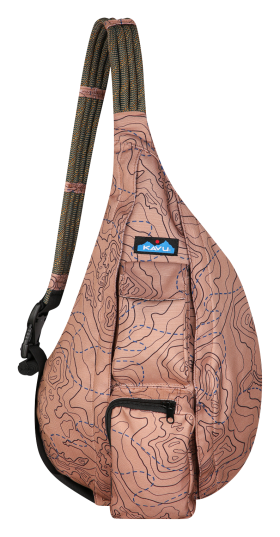 KAVU Rope Sling Bag - Sea Map