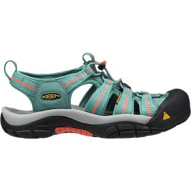 KEEN Newport H2 Sandal - Women's Mineral Blue/Fusion Coral, 10.0