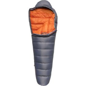 Kelty Cosmic 40 Sleeping Bag: 40F Down Castle Rock/Smoke, Reg/Right Zip