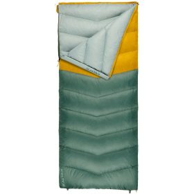 Kelty Galactic 30 Sleeping Bag: 30F Down Duck Green/Olive Oil, Regular