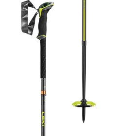 LEKI Sherpa FX 1 Carbon Trekking Poles Black/Yellow, 125cm