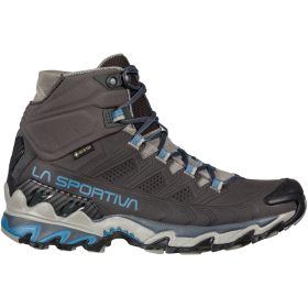 La Sportiva Ultra Raptor II Mid Leather GORE-TEX Hiking Boot - Women's Carbon/Atlantic, 38.5