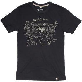 Landmark Project NPS Map Short-Sleeve T-Shirt Deep Navy, XXL