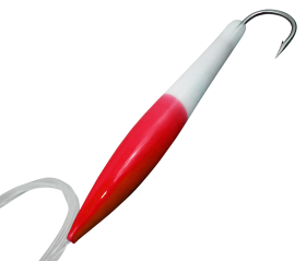 MagBay Lures The Stogie Soft Cedar Plug - Red/White - 6''