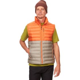 Marmot Highlander Down Vest - Men's Tangelo/Vetiver, XXL