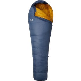 Mountain Hardwear Bishop Pass Sleeping Bag: 30F Down Light Zinc, Long/Left Zip