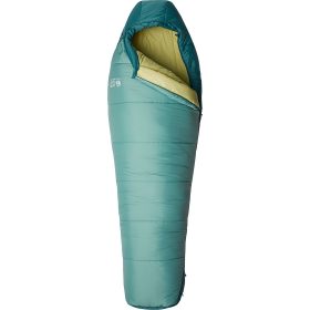 Mountain Hardwear Bozeman Sleeping Bag: 15F Synthetic - Women's Light Icelandic, Long/Left Zip