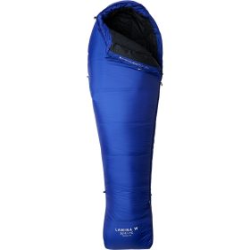 Mountain Hardwear Lamina Sleeping Bag: 30F Synthetic - Women's Clematis Blue, Reg/Right Zip