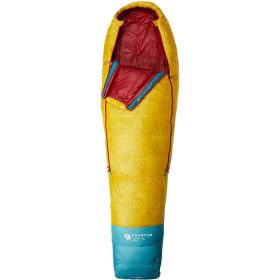 Mountain Hardwear Phantom Alpine Sleeping Bag: 30F Down Deep Yellow, Long