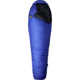 Mountain Hardwear Rook Sleeping Bag: 30F Down Clematis Blue, Long/Left Zip