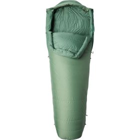 Mountain Hardwear Yawn Patrol Sleeping Bag: 15F Down Aloe, Reg/Left Zip