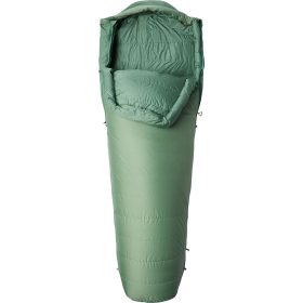 Mountain Hardwear Yawn Patrol Sleeping Bag: 30F Down Aloe, Reg/Left Zip