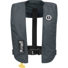 Mustang Survival MIT 100 Convertible A/M Inflatable Personal Flotation Device Admiral Grey, One Size