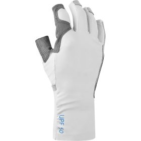 Mustang Survival Traction UV Glove Light Gray/Blue, L