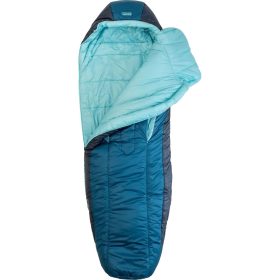 NEMO Equipment Inc. Forte Endless Promise Sleeping Bag: 20 Deg - Women's Abyss/Hazy Aqua, Reg