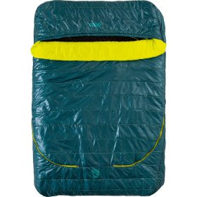 NEMO Equipment Inc. Jazz Duo Sleeping Bag: 30F Synthetic Lagoon/Lumen, One Size