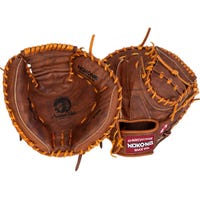 Nokona Walnut W-3350 33.5" Closed Web Baseball Catcher's Mitt - 2023 Model Size 33.5 in