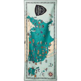 Nomadix Original Towel - National Parks National Parks and Monuments Map, One Size