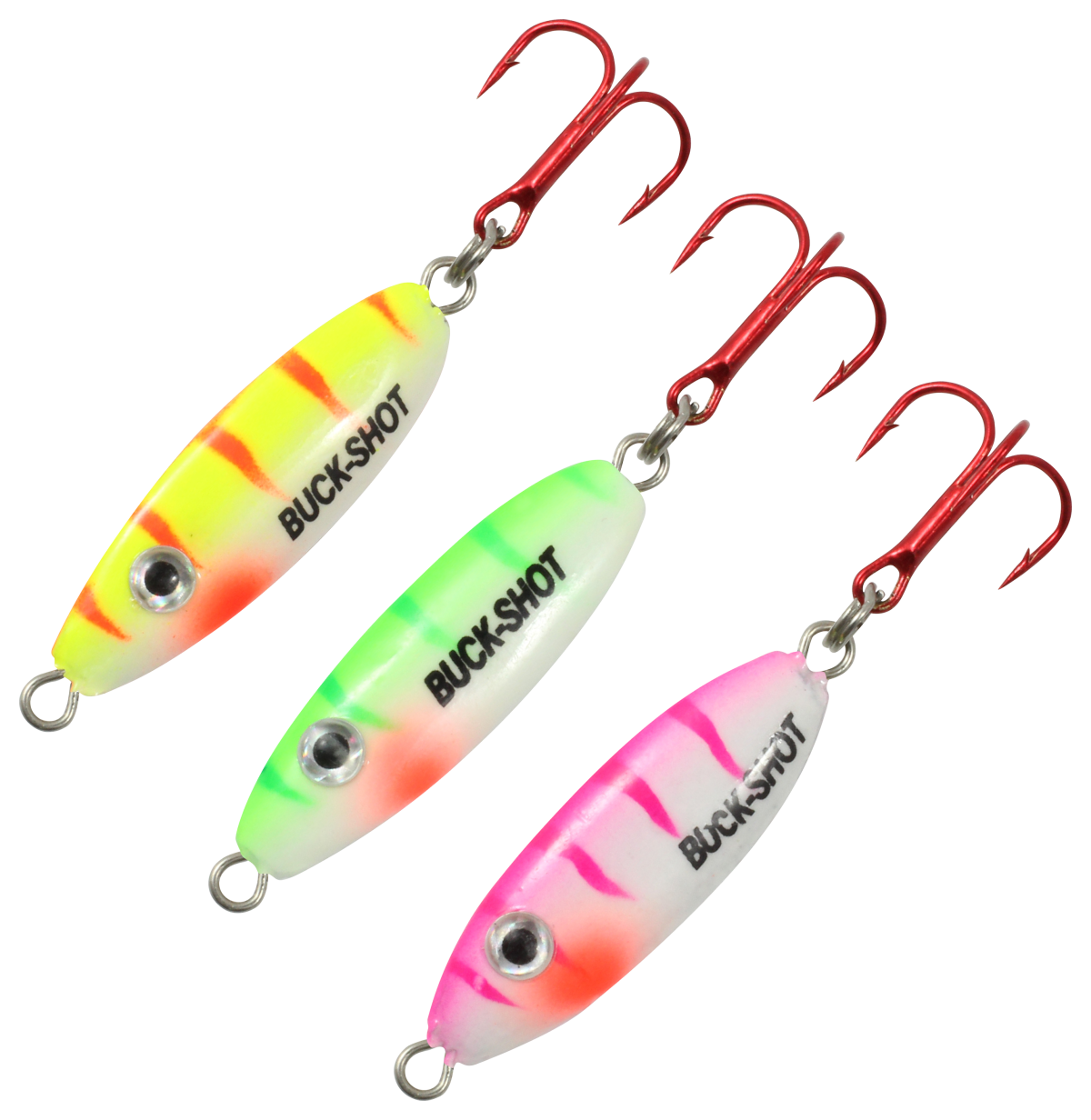 Northland Fishing Tackle Buck-Shot Rattle Spoon Kit - Assorted UV - #10, 1/16 oz.