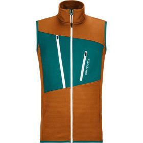 Ortovox Fleece Grid Vest - Men's Sly Fox, XL