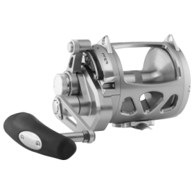 PENN International VI Silver ?Single-Speed Lever Drag Reel - 4.1:1