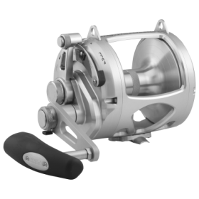 PENN International VIS Silver Two-Speed Lever Drag Reel - 3.1:1/1.5:1 - 55 lbs.