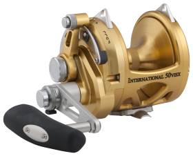 PENN International VISX Gold Two-Speed Lever Drag Reel - 3.5:1/1.3:1 - 50/645