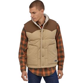 Patagonia Bivy Down Reversible Vest - Men's Classic Tan, XXS