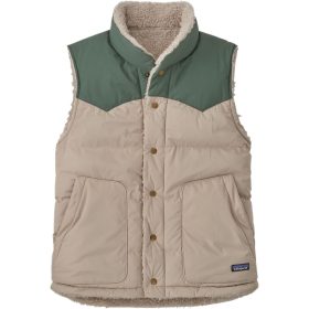 Patagonia Bivy Down Reversible Vest - Men's Oar Tan, XXS