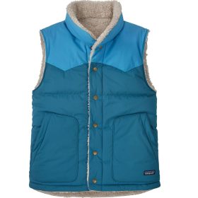 Patagonia Bivy Down Reversible Vest - Men's Wavy Blue, XS