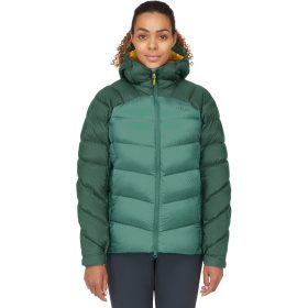 Rab Neutrino Pro Down Jacket - Women's Green Slate/Eucalyptus, XS